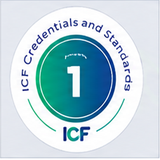 ICF Credentials and Standards badge